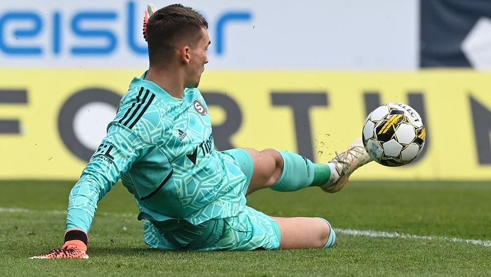 Brankář Kovář věří, že bude i v příští sezoně pokračovat ve Spartě